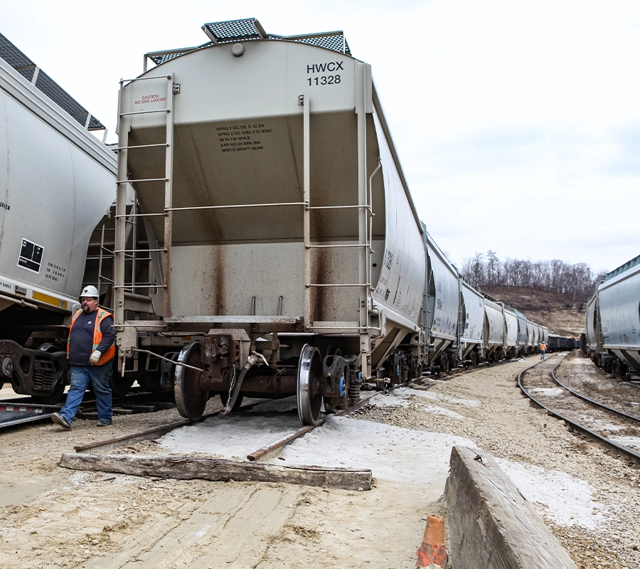 Pattison Sand railcar storage can be retrieved in hours
